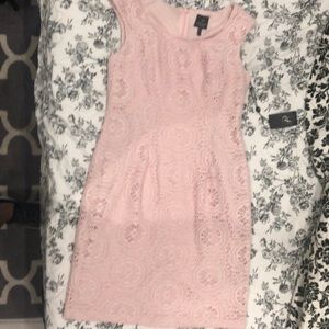 Pink work dress